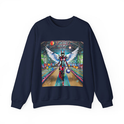 Samurai Robot Angels Unisex Heavy Blend™ Crewneck Sweatshirt
