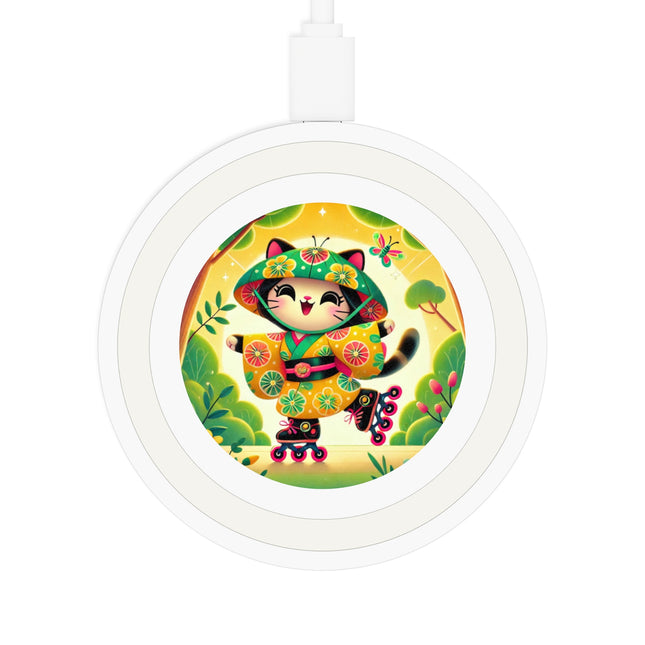 Firefly Dance on Wheels Quake Wireless Charging Pad