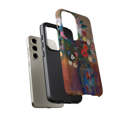 Bouquet of Flowers by Odilon Redon Phone Cases