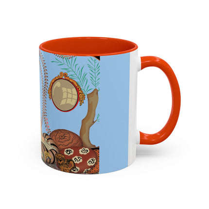 Minuit … ou l’appartement à la mode by George Barbier Colorful Mugs (11oz, 15oz)