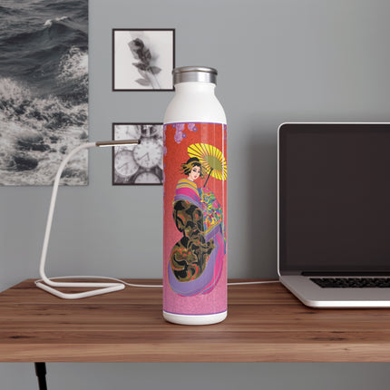 Enchanting Geisha Slim Water Bottle