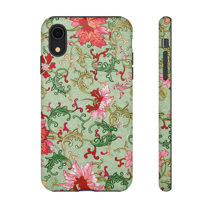 Flower Illustration by Owen Jones Phone Cases