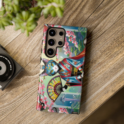 Cyberpunk Geisha Phone Cases