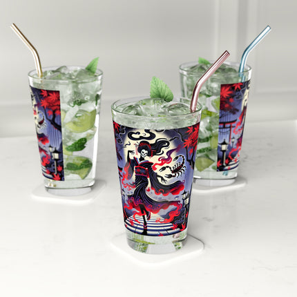 Halloween Sorceress Glass, 16oz