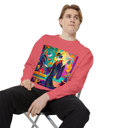 Phantoms of Elegance Unisex Garment-Dyed Sweatshirt