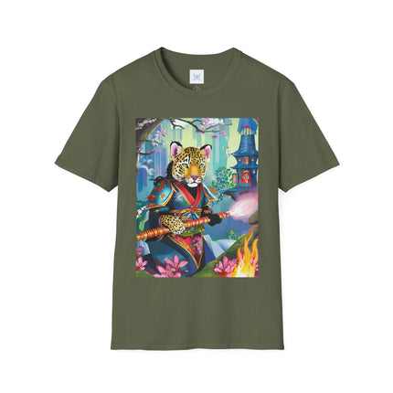 Cyberpunk Leopard Softstyle T-Shirt