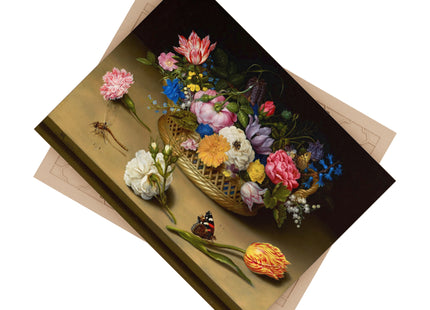 Flower Still Life by Ambrosius Bosschaert Ceramic Tile