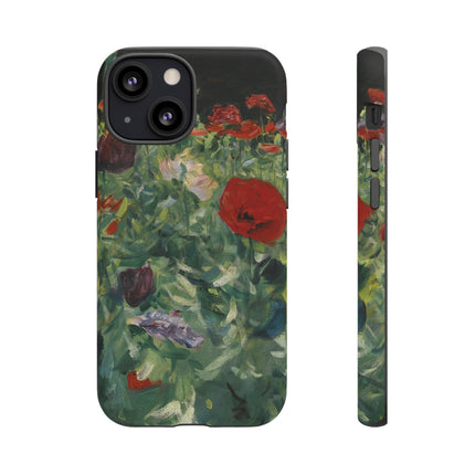 Poppies (A Study of Poppies for Carnation, Lily, Lily, Rose) by John Singer Sargent Phone Cases