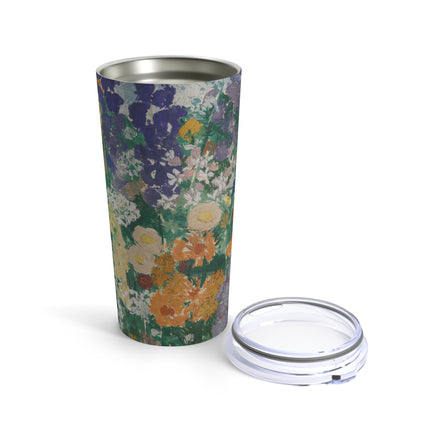 Flowers on the Mountain by August Babberger Tumbler 20oz