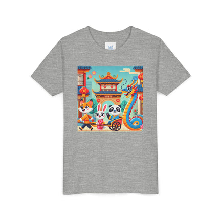 Lantern Street Dragon Parade Youth Short Sleeve Tee