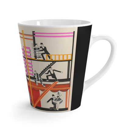 Maquettes de Théatre 4 by Alexandra Exter Latte Mug