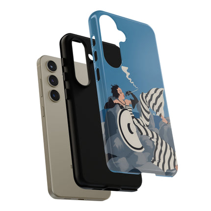Art Deco Smoker Phone Case – Glamorous Lounging & Timeless Allure
