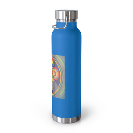 Rythme No. 1 by Robert Delaunay Copper Vacuum Insulated Bottle, 22oz