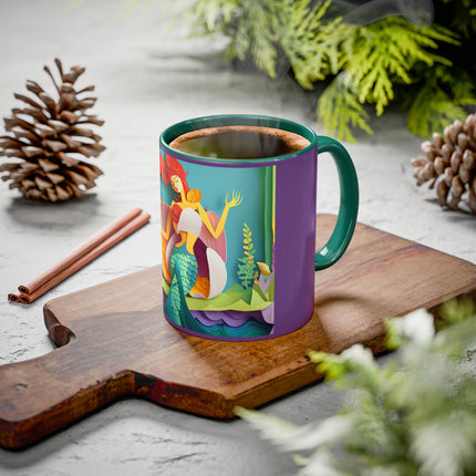 Charming Mermaid Colorful Mugs (11oz, 15oz)