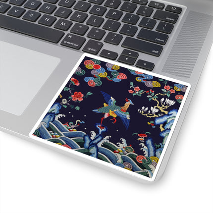Rank Badge with Mandarin Kiss-Cut Stickers (4 Sizes)