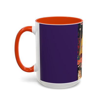 The Jewel Pavilion Colorful Mug (11oz, 15oz) – Royal Elegance, Peacock Beauty & Jewel-Toned Splendor
