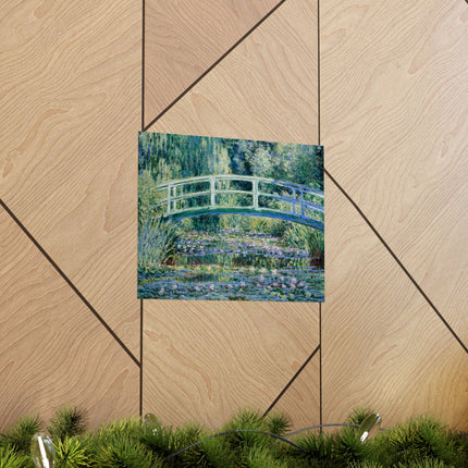 Water Lilies and Japanese Bridge by Claude Monet Matte Horizontal Posters