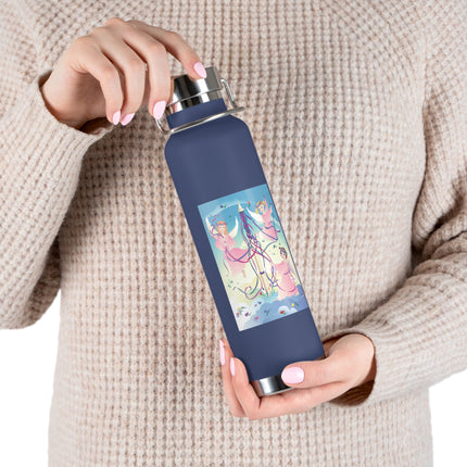 Angelic Revelry Copper Vacuum Insulated Bottle, 22oz