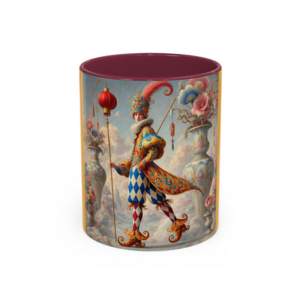 The Ornamental Jester Colorful Mugs (11oz, 15oz)