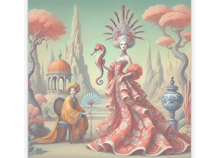 The Seahorse Court Kiss-Cut Stickers (4 Sizes)