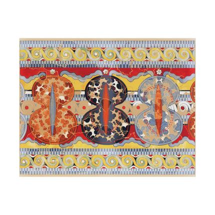 Reproduction of the Shield Frieze by Emile Gilliéron Premium Matte Horizontal Posters