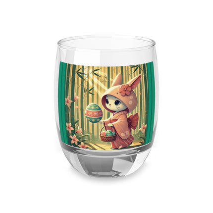 Geisha Kitten’s Easter Stroll Whiskey Glass