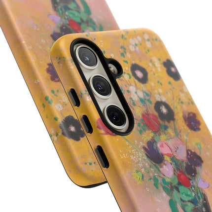 Vase of Flowers by Odilon Redon Phone Cases