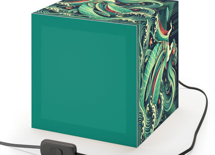 Mermaid Queen Rising from the Deep Light Cube Lamp