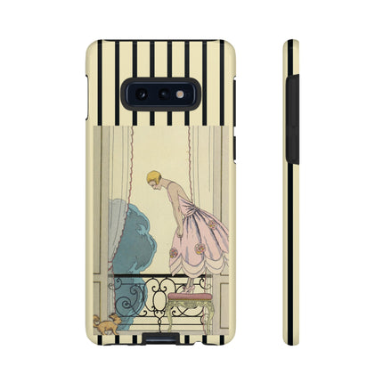Falbalas et fanfreluches, La Souris by George Barbier Phone Cases