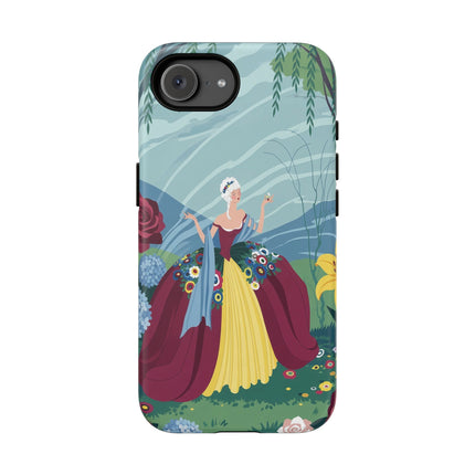 🌹🌿 The Willow Garden Promenade Phone Case – Art Deco Floral Elegance