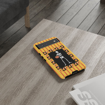 Candy Corn Skeleton Phone Cases