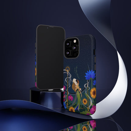 🌙🕯️ The Lady Of The Midnight Garden Phone Case – Art Deco Nocturne