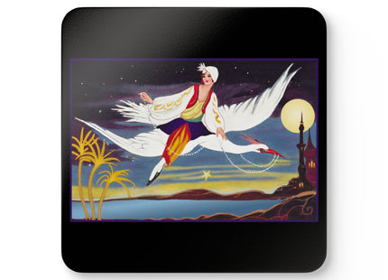 Flight of the Enchantress Corkwood Coaster Set