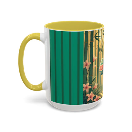 Geisha Kitten’s Easter Stroll Colorful Mugs (11oz, 15oz)