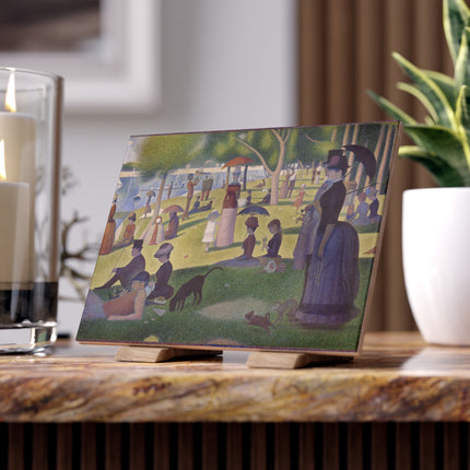 A Sunday on La Grande Jatte by Georges Seurat Ceramic Tile