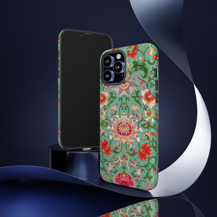 Colorful Floral Pattern by Owen Jones Phone Cases