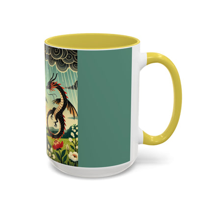 The Dragon Fairy’s Stride Colorful Mugs (11oz, 15oz)