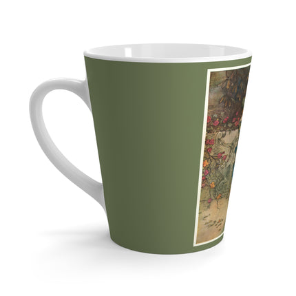Preziosa in the Garden by Warwick Goble Latte Mug