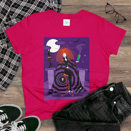 Mystic Elegance Women's Midweight Cotton Tee