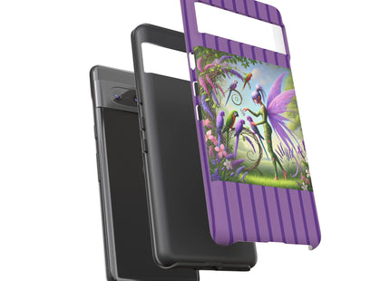 Lavender-Winged Fairy Phone Cases