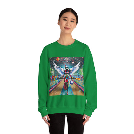 Samurai Robot Angels Unisex Heavy Blend™ Crewneck Sweatshirt