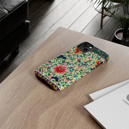 Colorful Floral Pattern by Owen Jones Phone Cases