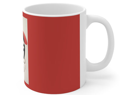 Illustrations of Japanese Toys Pl.056 by Kawasaki Kyosen Ceramic Mug 11oz