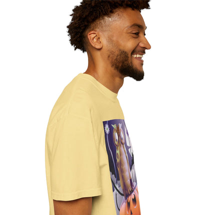 The Startled Pumpkin Unisex Garment-Dyed T-shirt