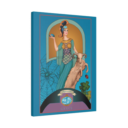 March & Aquamarine – Sofia Chiostri’s Oceanic Gem Portrait
