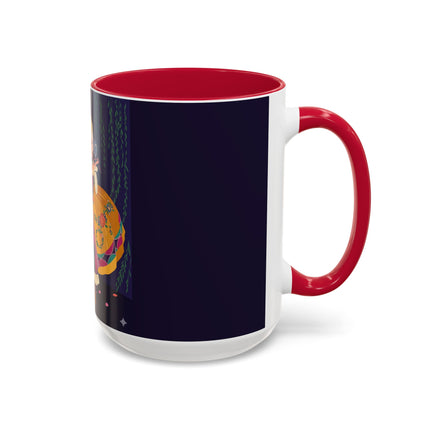 Moonlit Masquerade: The Fairy Queen's Ball Colorful Mug (11oz, 15oz) – Fairy Tale Elegance, Fantasy Charm & Enchanted Style