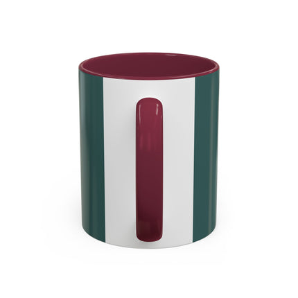 Candy Cane Timekeeper Bunny Colorful Mugs (11oz, 15oz)