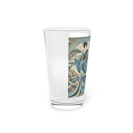 Butterfly Empress Pint Glass – Graceful Butterflies & Timeless Elegance