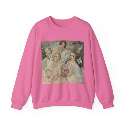 Les Femmes Fatales by Gerda Wegener Heavy Blend™ Crewneck Sweatshirt