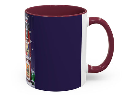 A Christmas Eve Celebration Colorful Mugs (11oz, 15oz)
